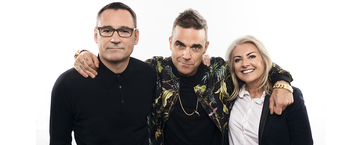 Jason Iley, Robbie Williams, Nicola Tuer