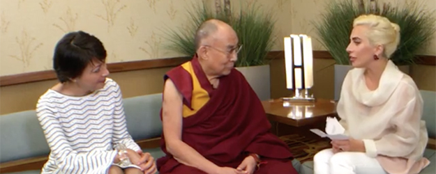 Dalai Lama & Lady Gaga