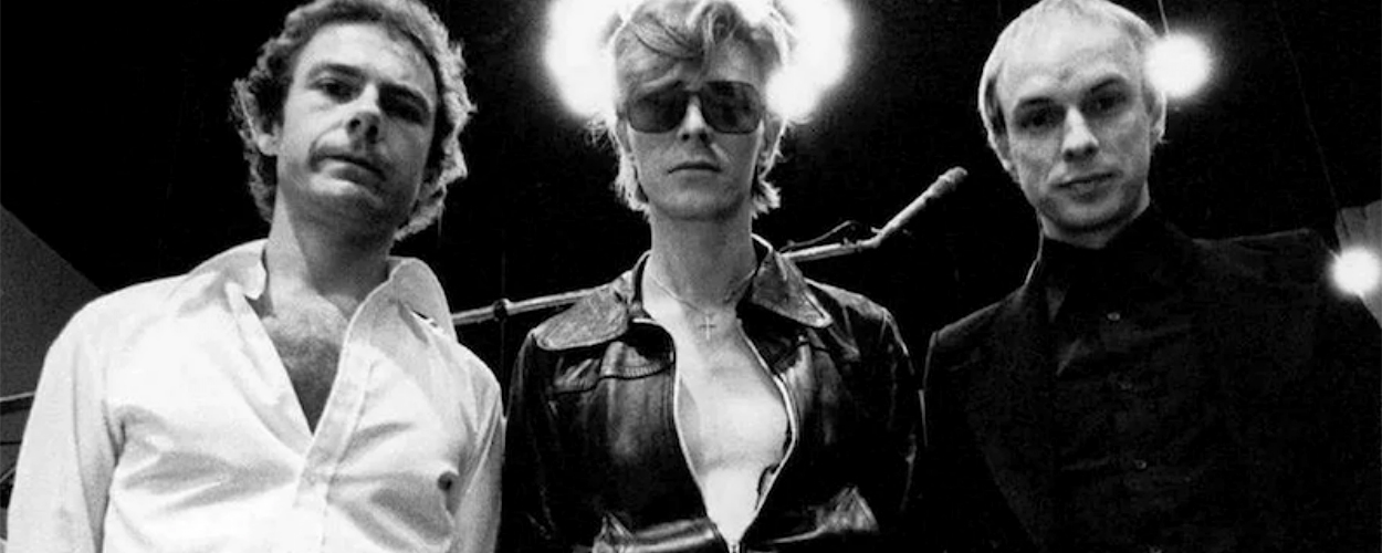 Robert Fripp, David Bowie, Tony Visconti