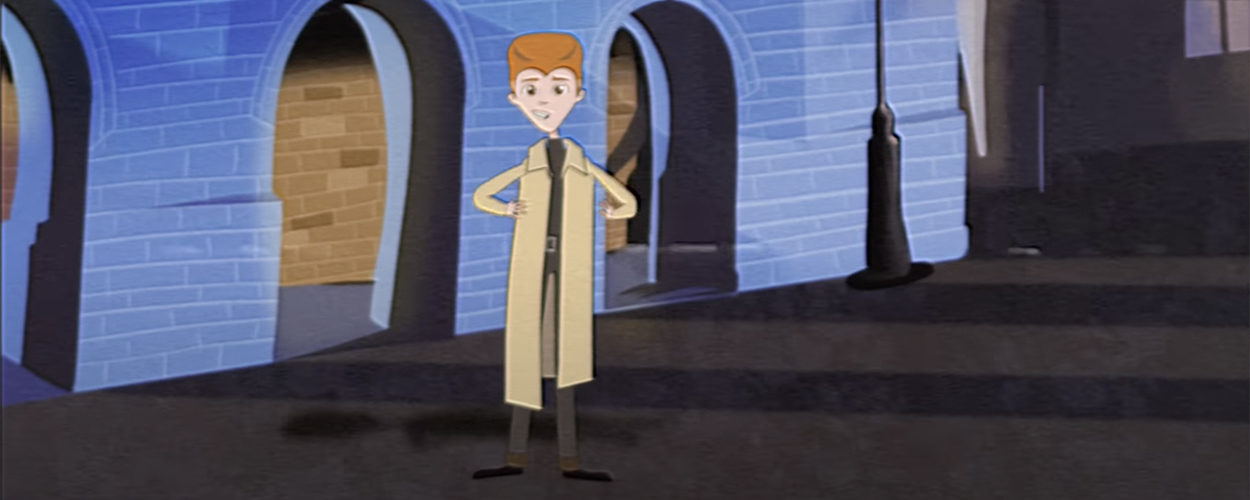 Never Gonna Give You Up animated video still