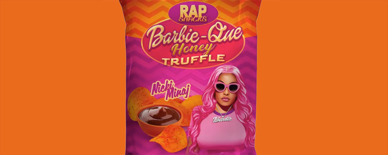 Nicki Minaj Barbie-Que Honey Truffle potato chips