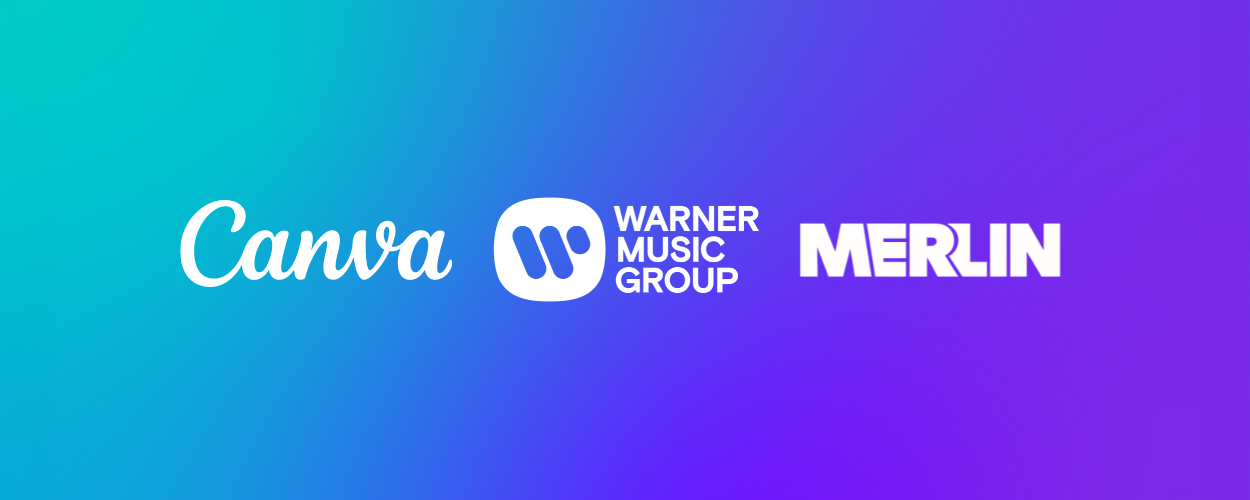 Canva, Warner Music, Merlin
